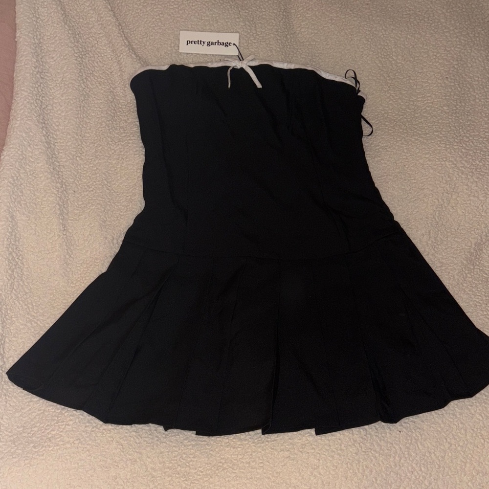 Pretty Garbage Black Mini Dress